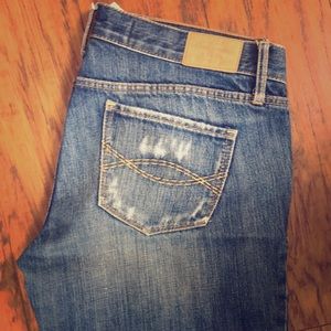 Abercrombie & Fitch jeans.